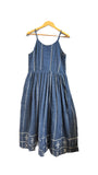 Blue Printed Tank Dress | DVAA