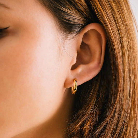 Core 15mm Hoop Earrings / Lover's Tempo