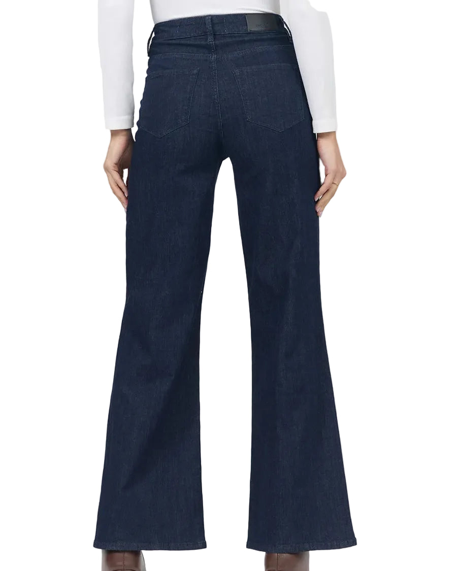Dear John | Dark Wash High Rise Wide Leg Jean