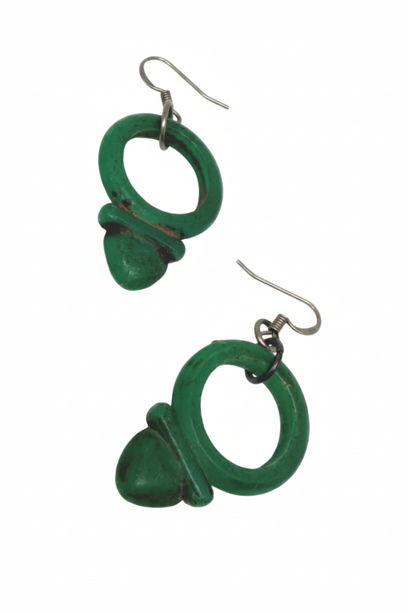 Cottage & Pearl | Vintage Hair Ornament Earrings