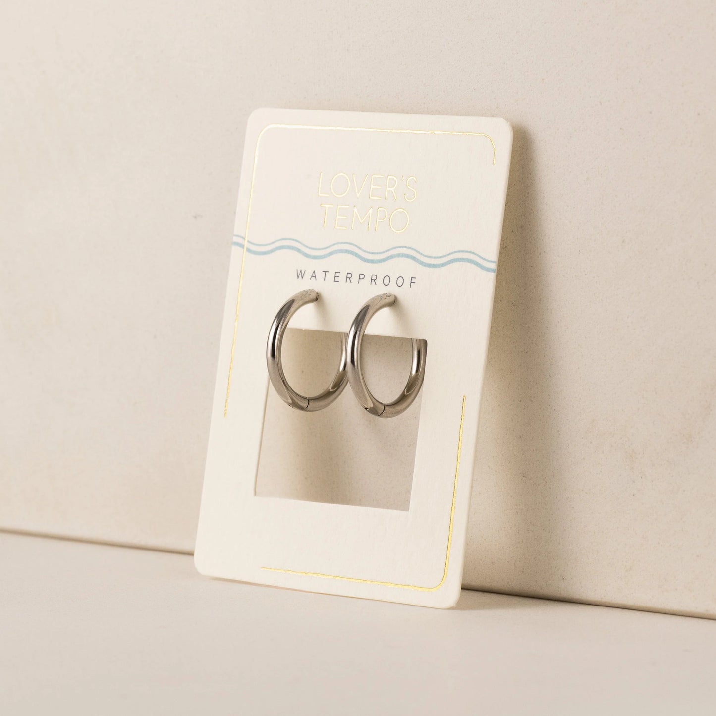 Tube 20mm Hoop Earrings / Lover's Tempo