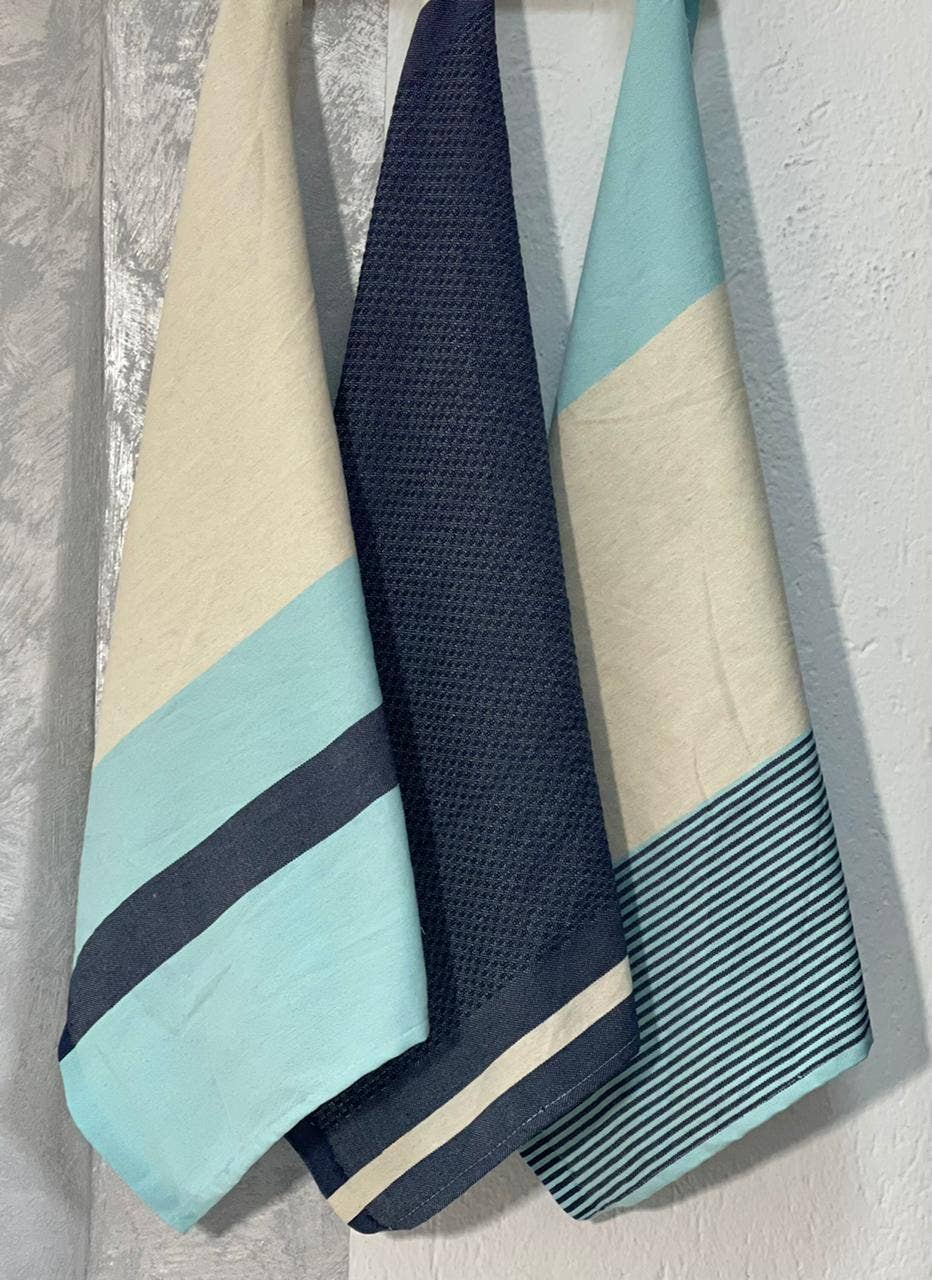 All By FOUTA Set of 3 Hand Towels