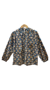 Stella Top in Sunflower Black | Mata Traders