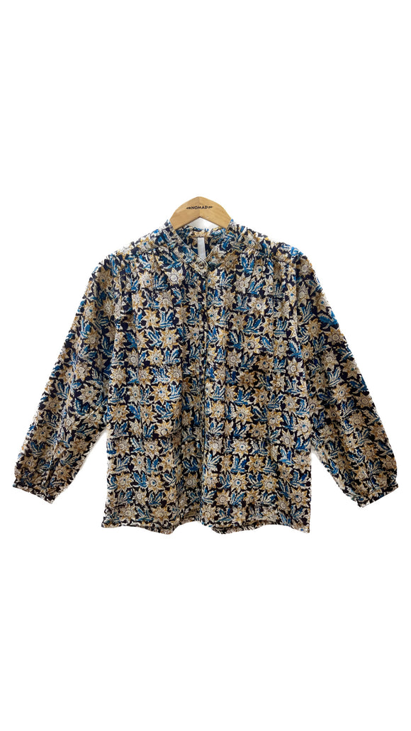 Stella Top in Sunflower Black | Mata Traders
