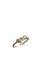 14k Gold Diamond Cluster Ring in Size 7 | J+I Jewelry