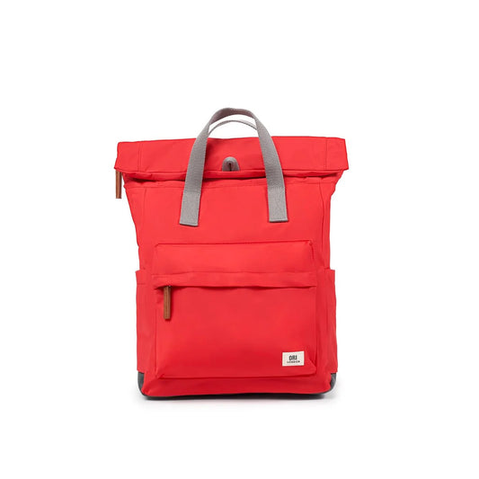 Canfield B Recycled Nylon Backpack Chili Oil Red / Ori London