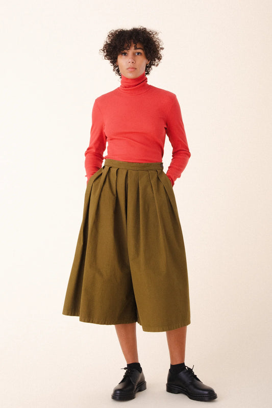 Pleated Culotte / Prairie Underground