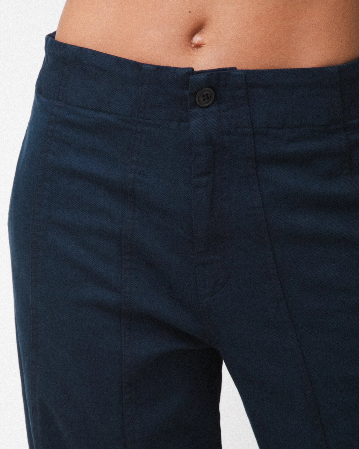 Prairie Underground | Dark Navy Relaxed Curved Pant