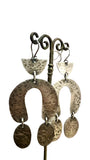 Large Handmade Sterling Silver Dangle Earrings | Jane Diaz