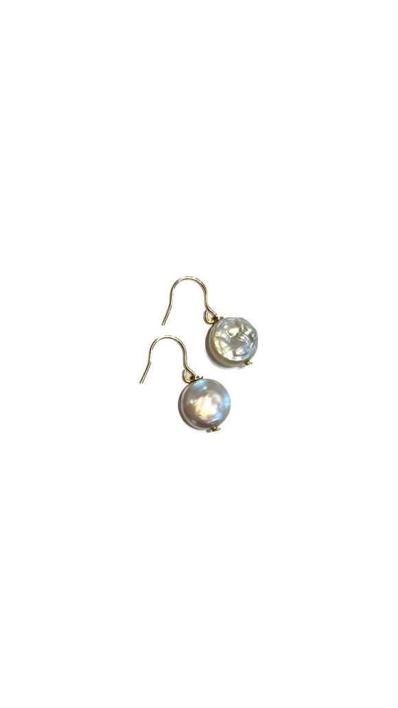 Coin Pearl Earrings | Susan Monosson