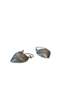 Hinged Hollow Heart Hoops | NOMAD
