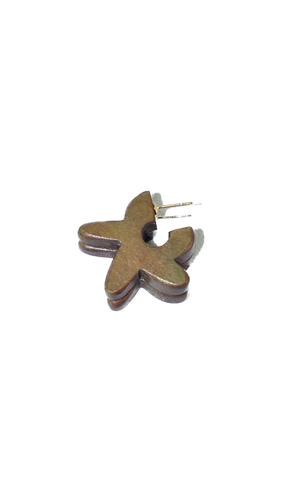 Woody Small Floret Earrings | Binky & Lulu