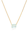 Raw Aquamarine Pendant Necklace | Amano Studios