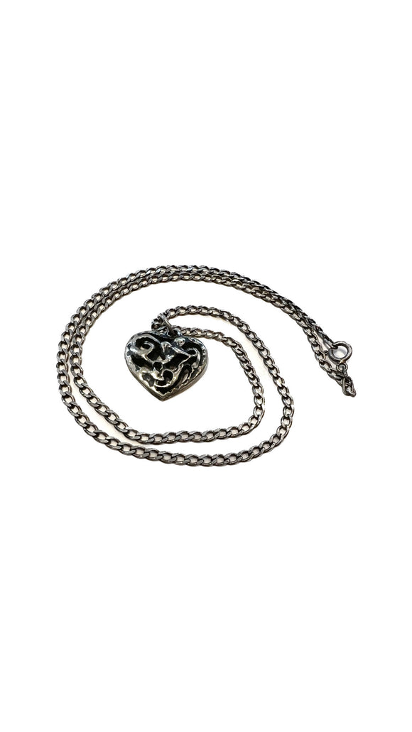 Carved Heart Necklace | Vintage Nomad