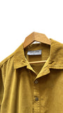 Long Sleeve Collared Shirt in Mustard | Eleven Stitch Design