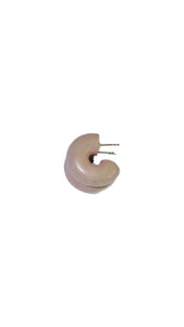 Stoney Mini Chunk Hoops | Binky & Lulu