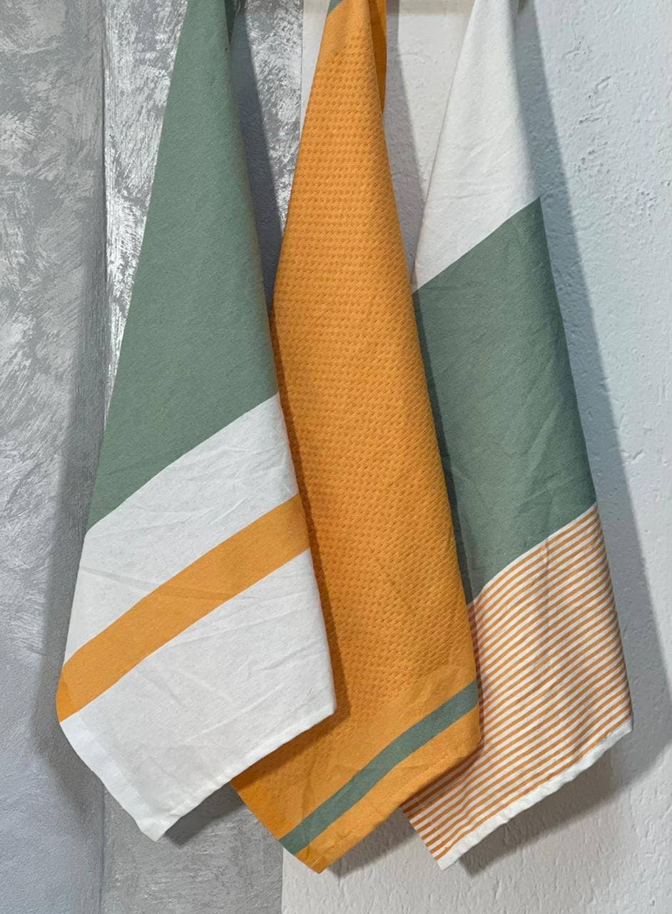 All By FOUTA Set of 3 Hand Towels