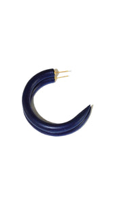 Blue Reservoir Small Hoop | Binky & Lulu