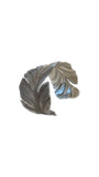 Silver Adjustable Feather Bracelet | NOMAD