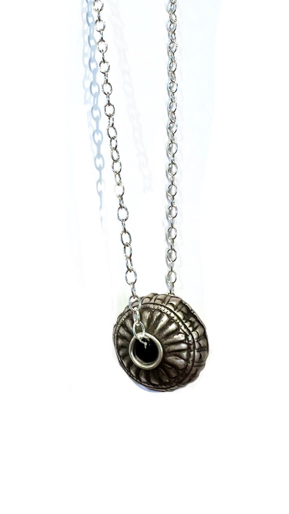 Antique Indian Bead Pendent Necklace | Cottage & Pearl