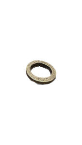 Raised Vintage Ethiopian Silver Band Size 6 | Vintage NOMAD
