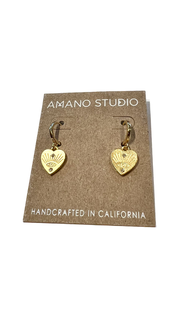 Evil Eye Heart Huggies | Amano Studios