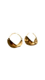 14K Gold Hanging Hoops | NOMAD