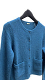 Coco Cardigan in Teal | Margaret O'Leary