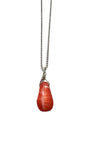 Red African Jelly Bead Necklace | Cottage & Pearl