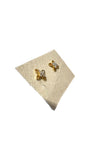14k Gold Diamond Floral Studs | Shree Jewelers