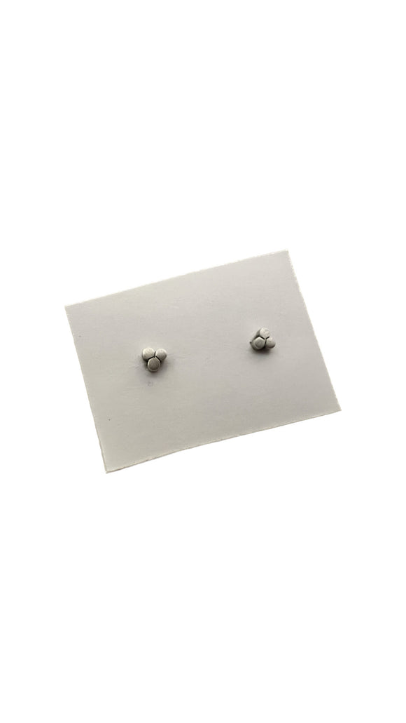 Tiny Flat Triple Disc Studs | Jane Diaz
