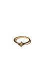 14k Gold Pink Rhombus Diamond Ring in Size 6.5 | Shree