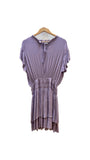 Purple Cinched Waist Tank Dress  | RD Style