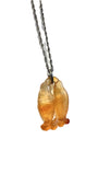Carnelian Twin Fish Necklace | Cottage & Pearl