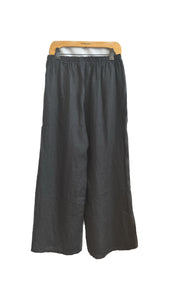100% Linen Black Pants | Bryn Walker