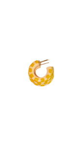 Yellow Poky Mini Hoop | Binky & Lulu
