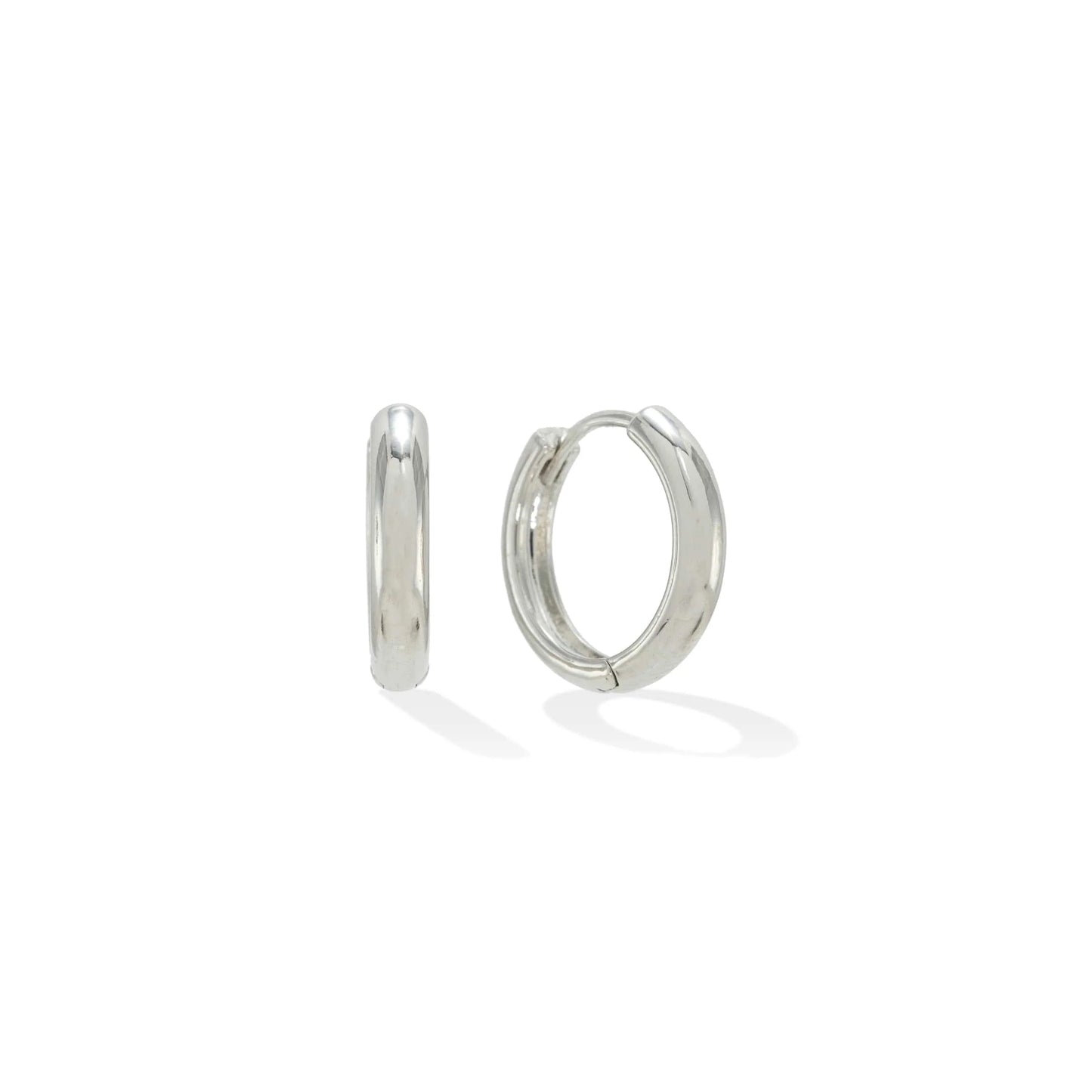Bea 10mm Huggie Hoop Earrings / Lover's Tempo
