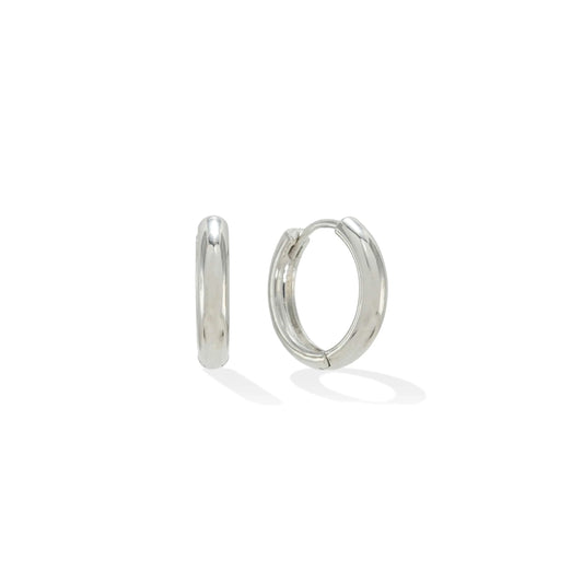 Bea 10mm Huggie Hoop Earrings / Lover's Tempo