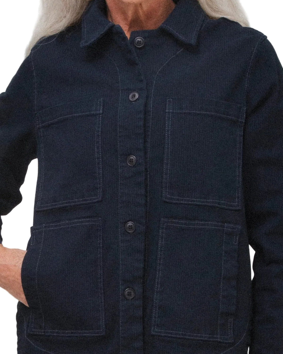 Prairie Underground | Midnight Blue Boxcar Jacket