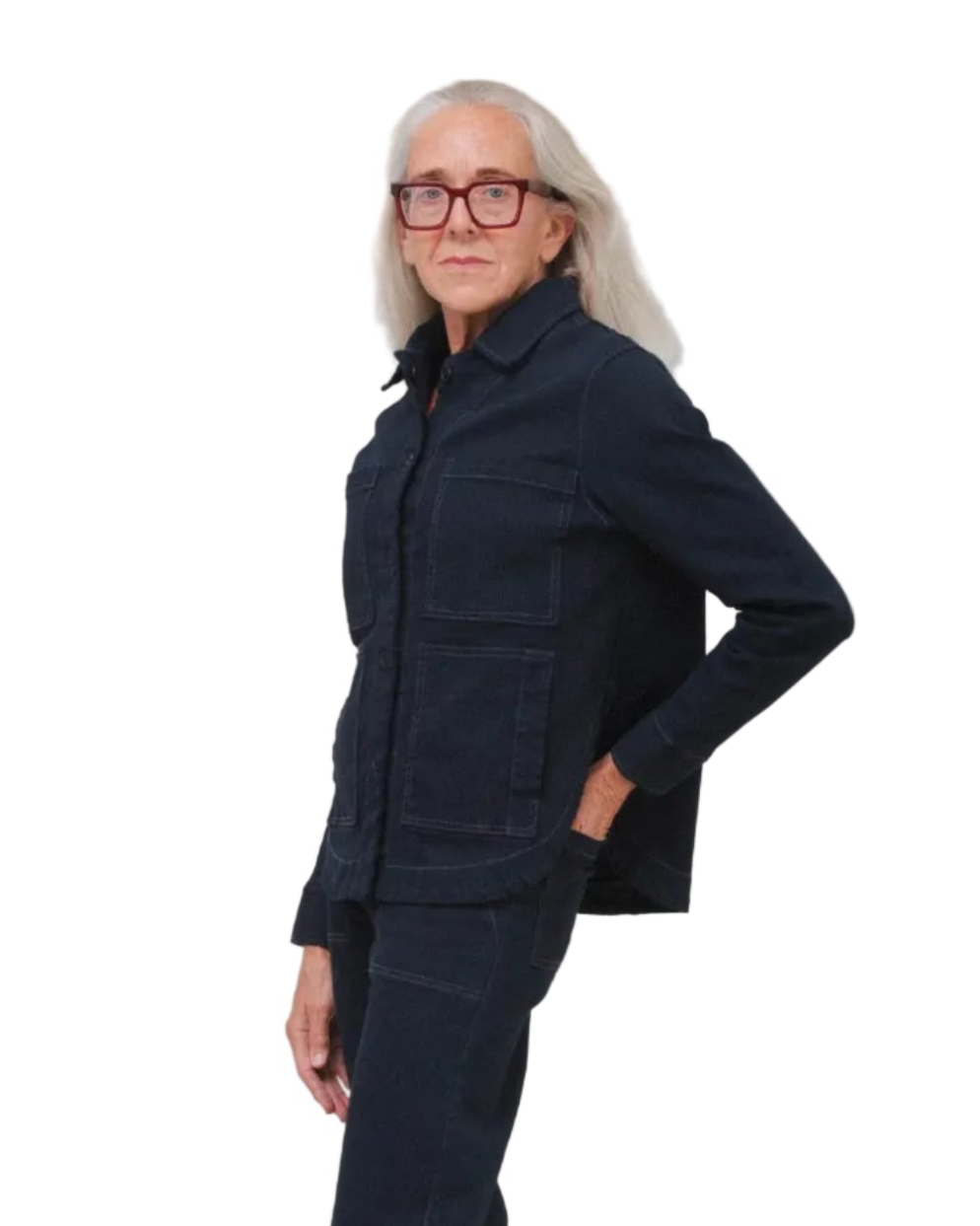 Prairie Underground | Midnight Blue Boxcar Jacket