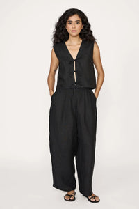 Boyfriend Pant in Black / Laude the Label