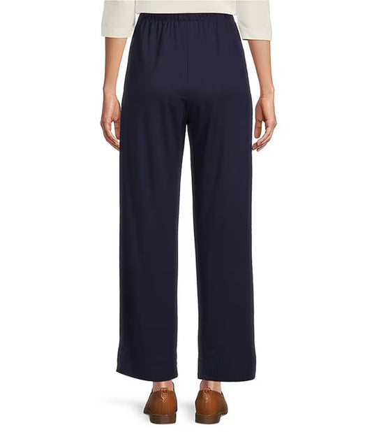 Bryn Walker | Navy Blue Linen Pant