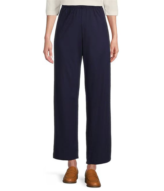 Bryn Walker | Navy Blue Linen Pant