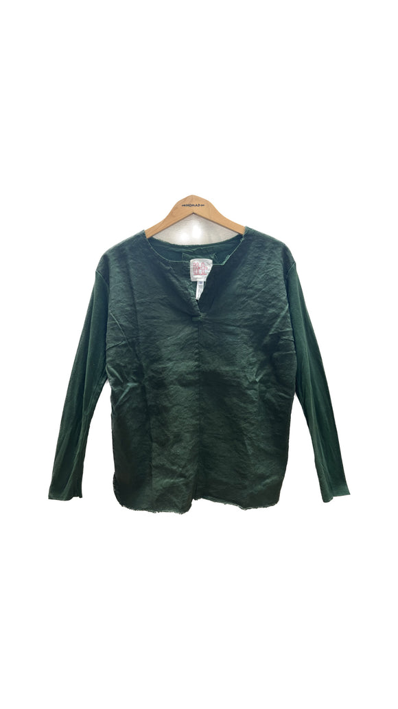 Cordelia Shirt in Green | H+ Hannoh Wessel