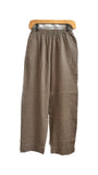 100% Linen Pants in Brown | Bryn Walker