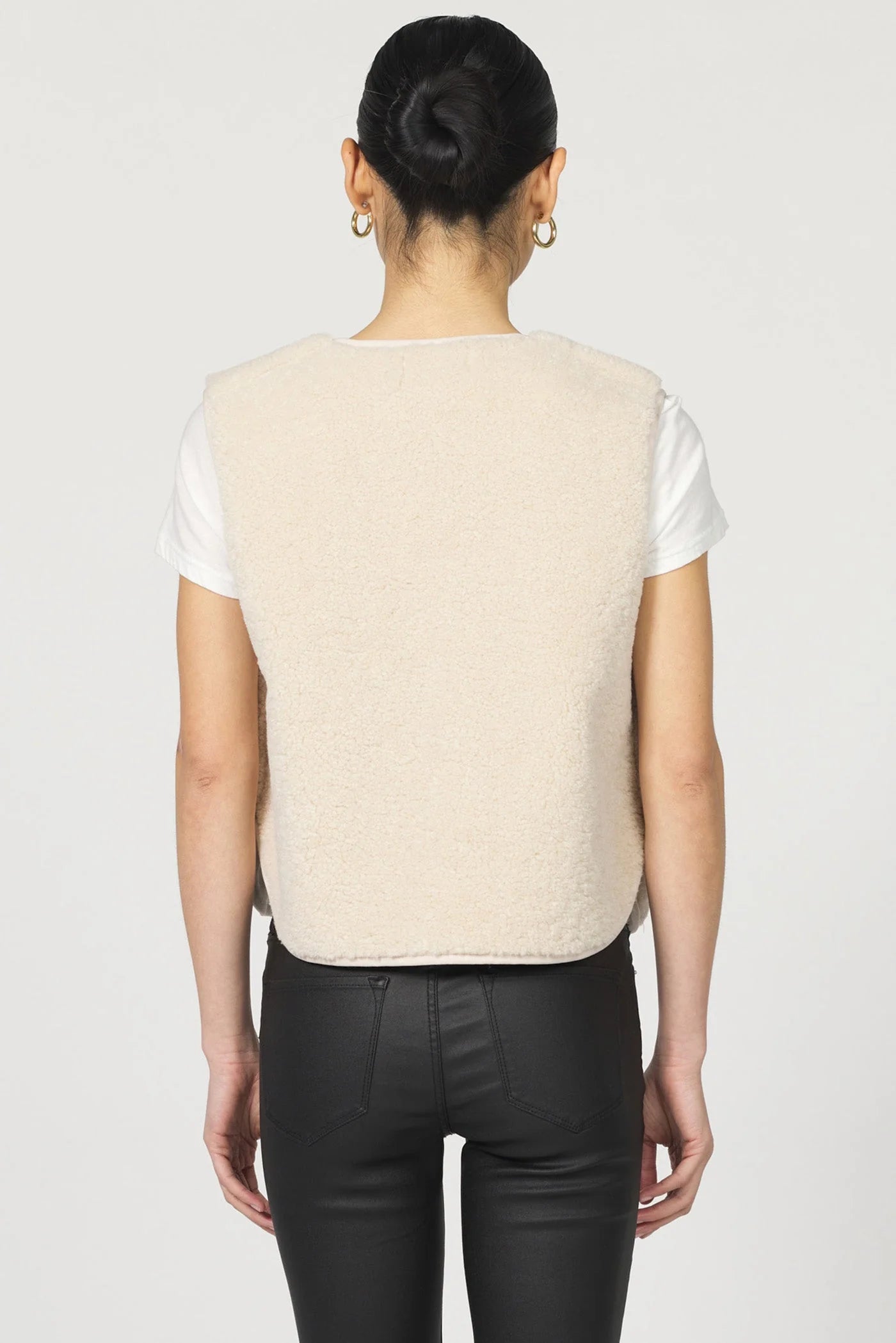 Adelaide Button Front Novelty Vest / Dear John