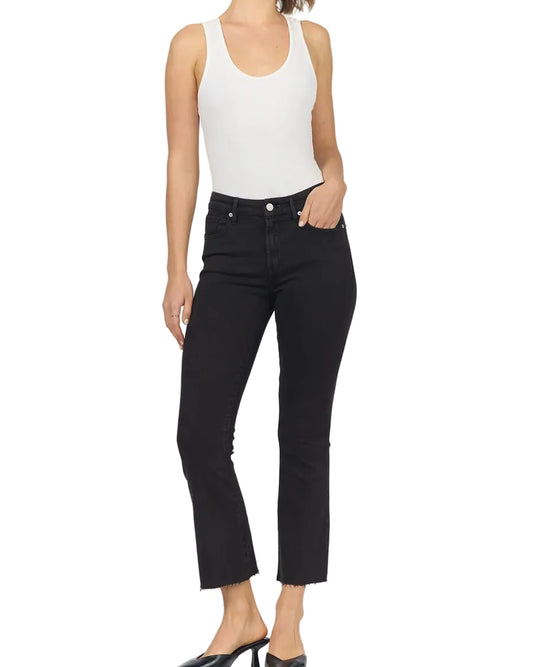 Dear John | Chocolate Brown Mid Rise Flare Jeans