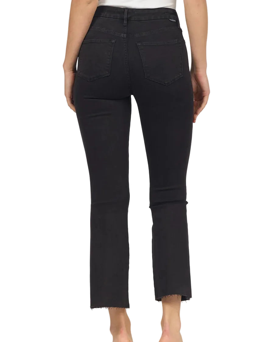Dear John | Chocolate Brown Mid Rise Flare Jeans