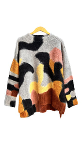 Hand-painted Cozy Sweater | IRIDIUM
