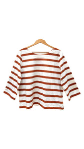 Orange Striped Top | Beaumont Organic